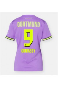 Borussia Dortmund Serhou Guirassy #9 Fotballdrakt Tredje Klær Dame 2026-27 Korte ermer